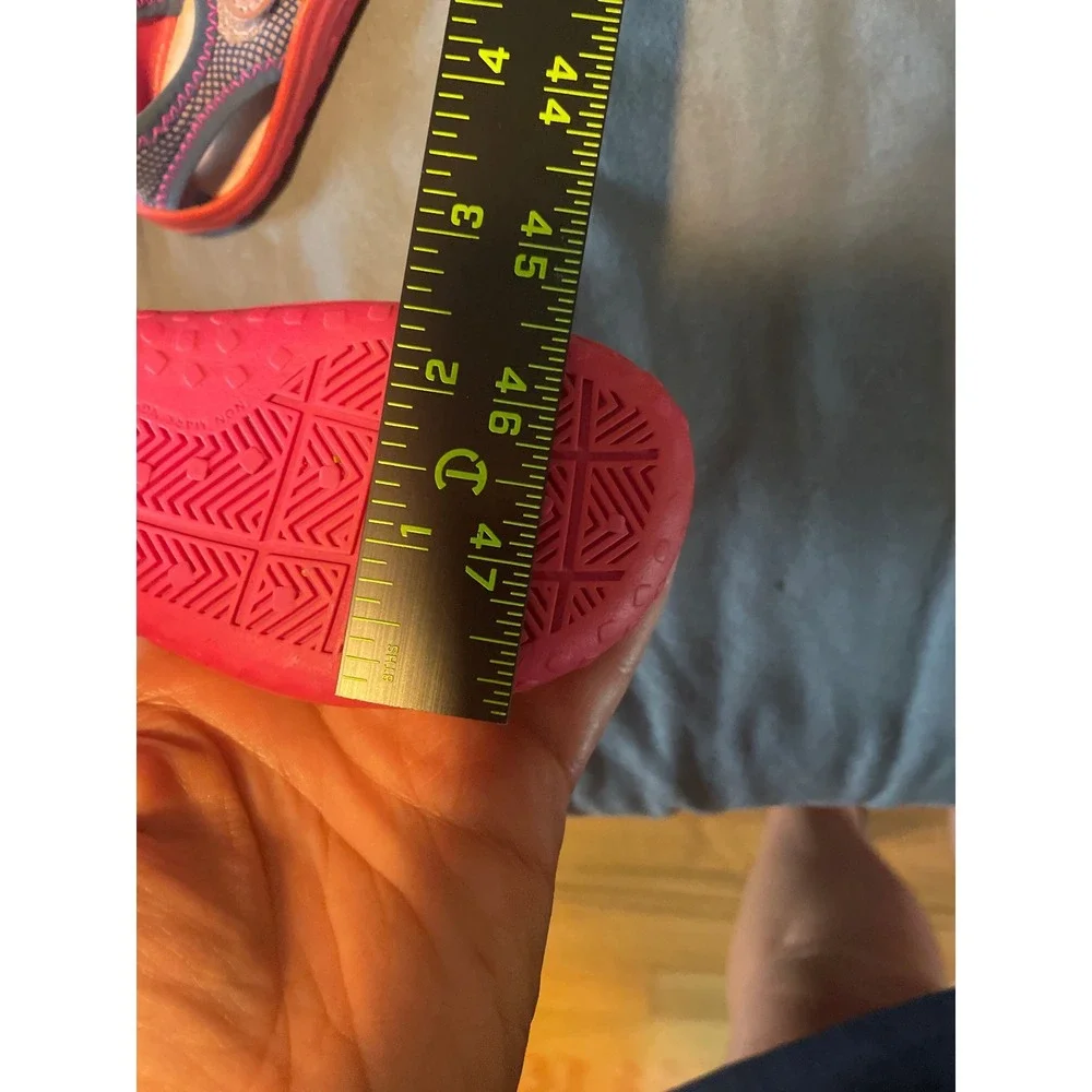 Nike Sunray Protect Kids Water Sandals putple Pink Mesh Hook Loop Straps